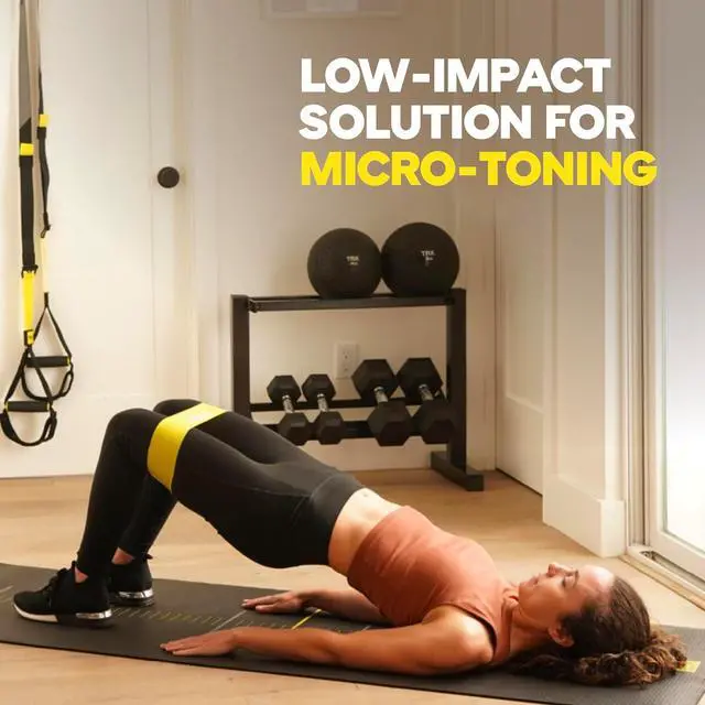 Alt view image 4 of 6 - TRX Training Exercise Bands, Exercise Bands for Working Out, Increase Exercise Intensity, Portable Workout Equipment for Women and Men, Set of 4