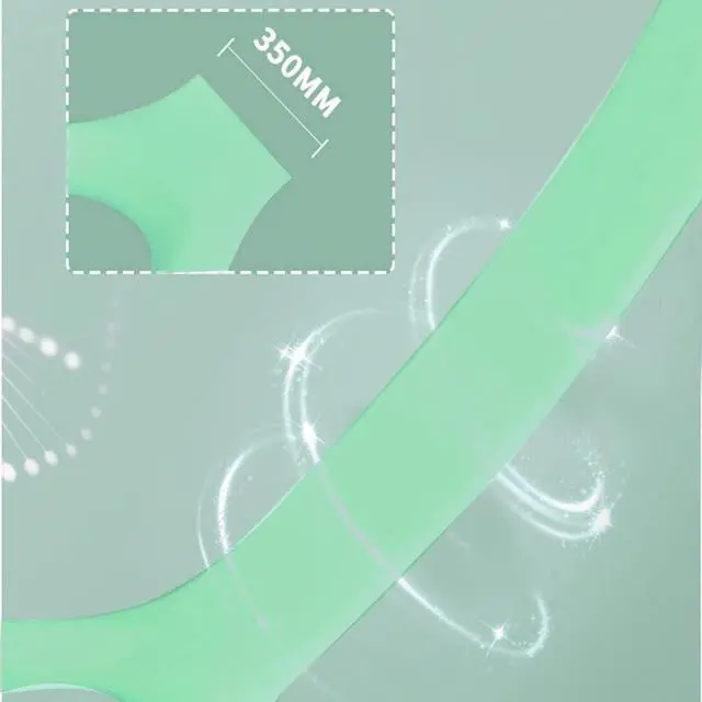 Alt view image 6 of 6 - Figure 8 Resistance Band, Arm Back Shoulder Exercise Elastic Rope Stretch Fitness Band, Foot, Leg, Hand Stretcher, Arm Exerciser for Yoga Pilates Stretching Physical Therapy, Home Gym Workout