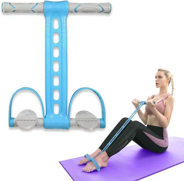 Main image of Yoga Pedal Resistance Band Elastic Pull Rope Fitness Sit-up Exercise Equipment at Home Gym Arm Abs Workout Equipment Leg Stretching Equipment