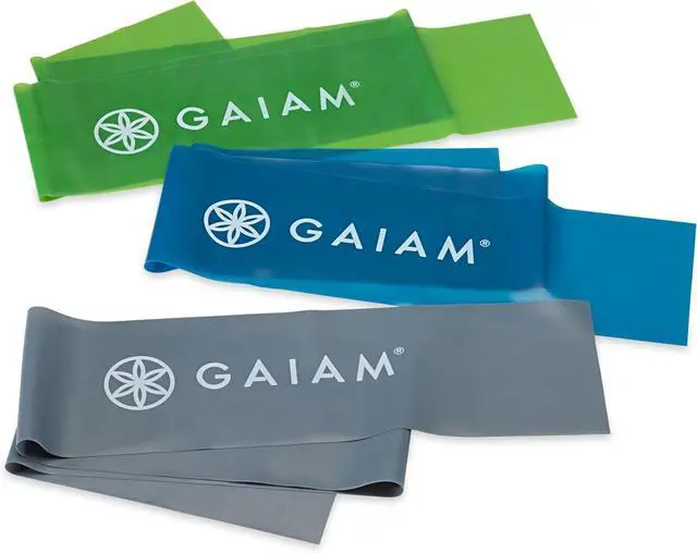 Main image of Gaiam Restore Strength and Flexibility Resistance Band Kit Set