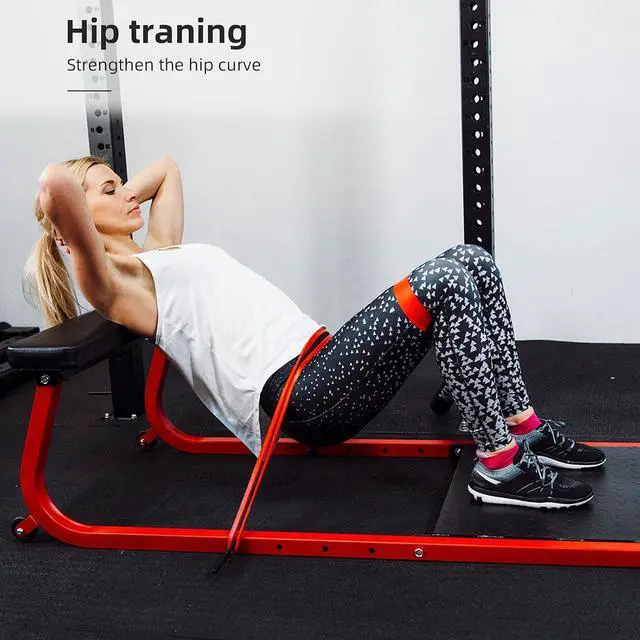 Alt view image 4 of 7 - Pull Up Assist Band Heavy Duty Resistance Bands Set Workout Body Pull Up Bands Assistance Band for Powerlifting, Training, Stretching, Crossfit