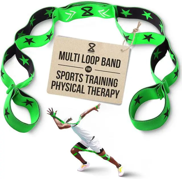 Main image of Two8 Bands Multi Loop Resistance Band for Working Out - Home Gym Loop Resistance Bands for Women & Men, Athletic Rehab Equipment Workout Loops, Sports Fitness Gear