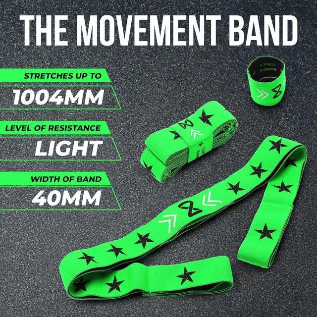 Alt view image 3 of 7 - Two8 Bands Multi Loop Resistance Band for Working Out - Home Gym Loop Resistance Bands for Women & Men, Athletic Rehab Equipment Workout Loops, Sports Fitness Gear