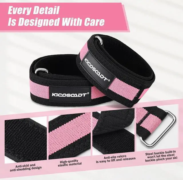 Alt view image 4 of 7 - Booty Bands for Women Glutes & Hip Building,BFR Bundle Booty Bands,Blood Flow Restriction Bands,Glute Bands-Best Fabric Resistance Bands for Exercising Your Butt, Squat, Thigh, Fitness