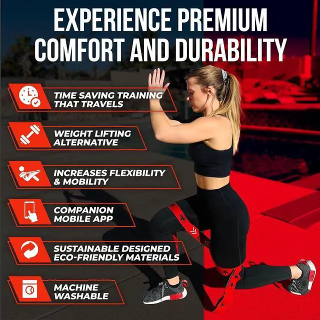 Alt view image 4 of 7 - Two8 Bands Multi Loop Resistance Band for Working Out - Home Gym Loop Resistance Bands for Women & Men, Athletic Rehab Equipment Workout Loops, Sports Fitness Gear