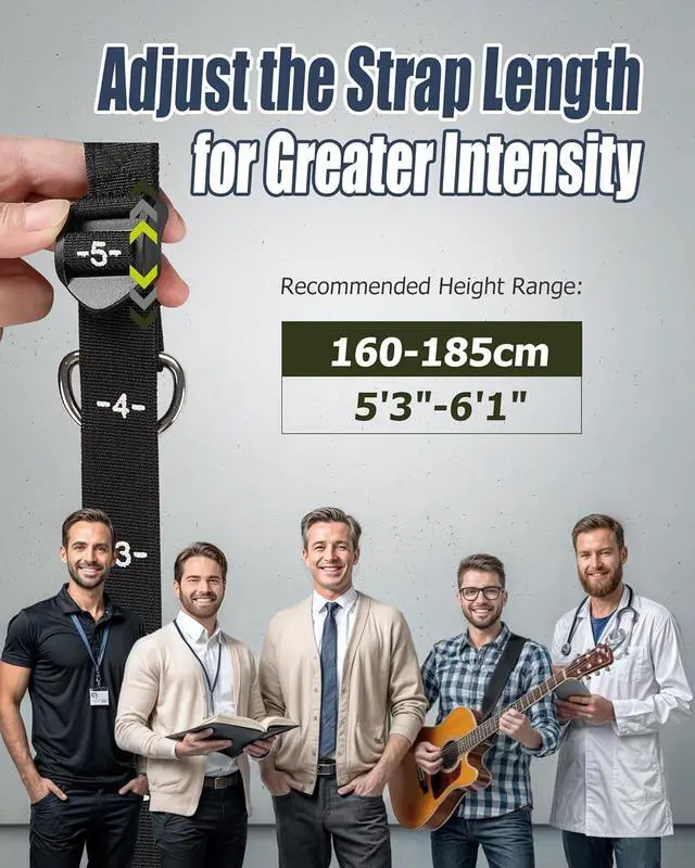 Alt view image 4 of 7 - Upgraded Pilates Bar Kit with Resistance Bands Natural Latex for Women & Men, Heavy-Duty Stainless Steel Multifunctional Yoga Pilates Stick for Home Gym Exercise Fitness Equipment Full-Body Workouts