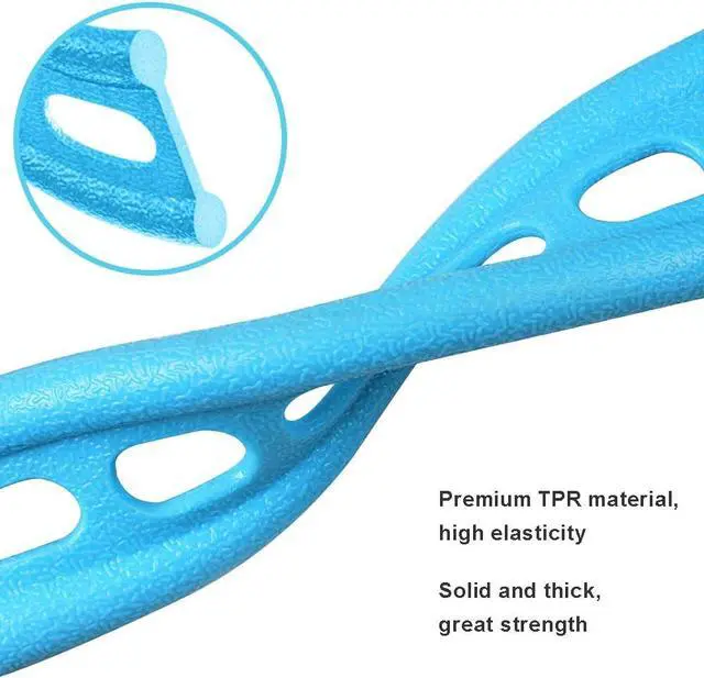 Alt view image 2 of 3 - Yoga Pedal Resistance Band Elastic Pull Rope Fitness Sit-up Exercise Equipment at Home Gym Arm Abs Workout Equipment Leg Stretching Equipment