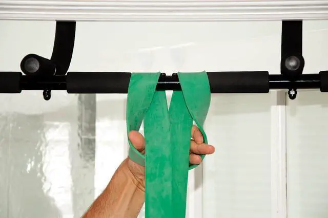 Alt view image 2 of 3 - Rubberbanditz Pull Up Assist Bands Set of 3 by Functional Fitness. Heavy Duty Resistance and Assistance Training Bands