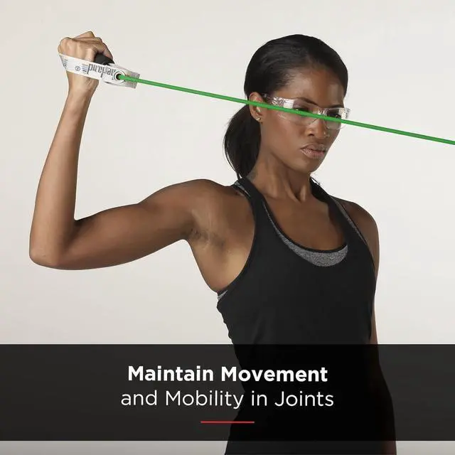 Alt view image 4 of 7 - THERABAND Resistance Tubes, Professional Latex Elastic Tubing with Hard Handles For Exercise, Physical Therapy, Lower Pilates, At-Home Workouts, & Rehab, 48 Inch, Green, Heavy, Intermediate Level 1