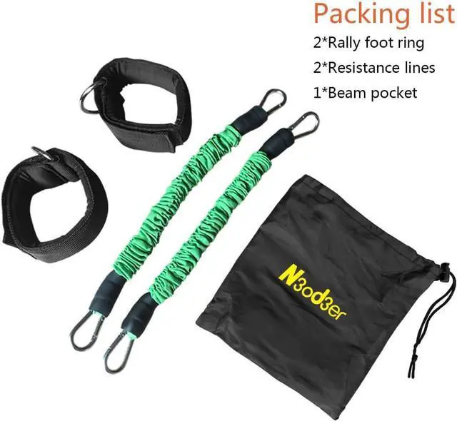 Alt view image 7 of 7 - Ankle Resistance Training Speed and Agility Training Tool Ankle Resistance Bands for Football Basketball Taekwondo Yoga Boxing Soccer Kick Boxing Thai Punch Karate Running