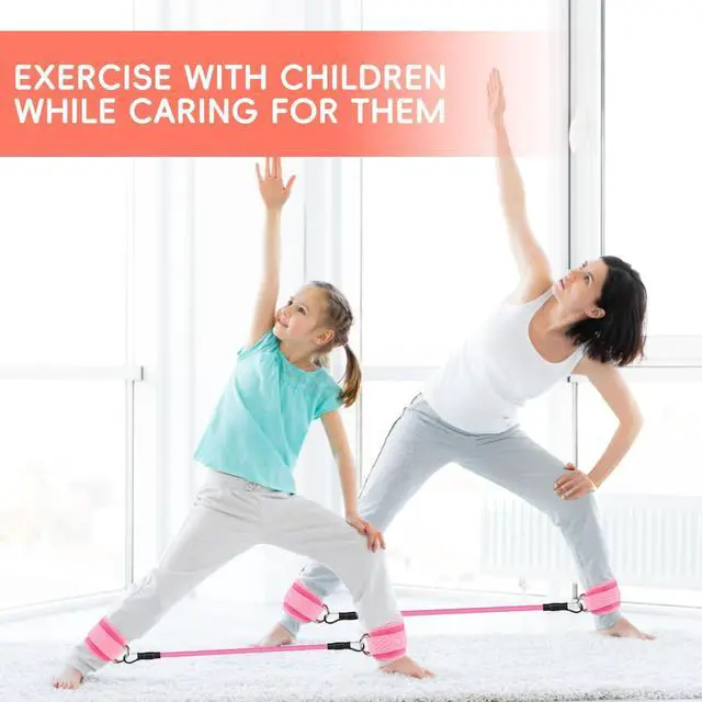 Alt view image 5 of 7 - 11 Pcs Ankle Resistance Bands with Cuffs, Glutes Workout Ankle Weights for Women Working Out, Exercise Bands Set with Ankle Straps for Leg Butt Exercise Equipment - Perfect for Home Workouts