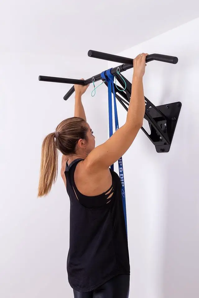 Alt view image 7 of 7 - PULLUP & DIP Fitness Bands, Resistance Bands with Bag, Door Anchor (with Sets) and Exercise Guide - Single & in Value Set, Pull-Up Band Fitness Band for Calisthenics