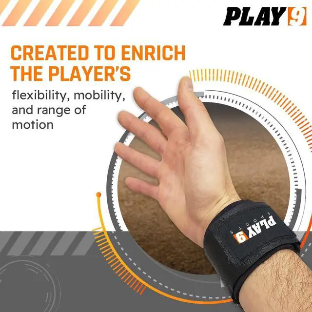 Alt view image 4 of 7 - Play 9 Sports Resistance Exercise Bands Baseball Activation Elastic Training Athletes Equipment Bands