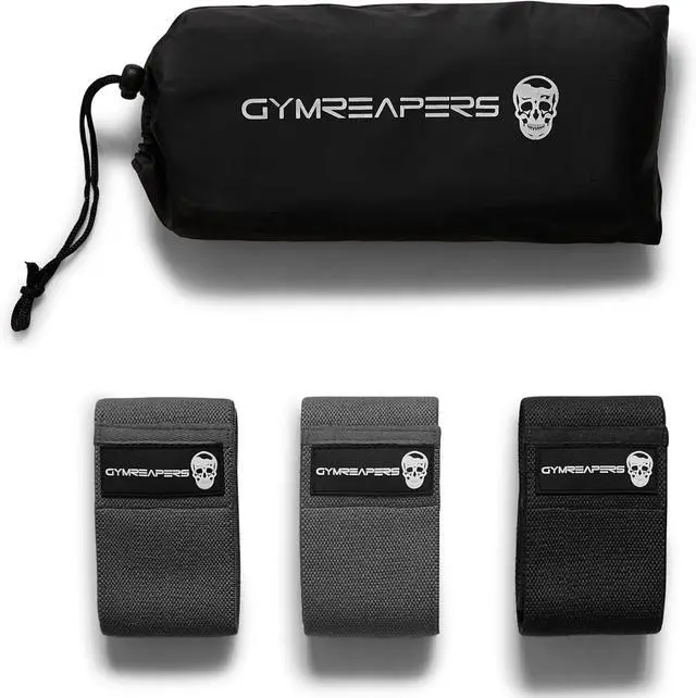 Alt view image 2 of 7 - Hip Bands for Booty Workouts | Non Slip Fabric Band Set with 3 Levels - Resistance Bands for Legs & Hip - for Men & Women