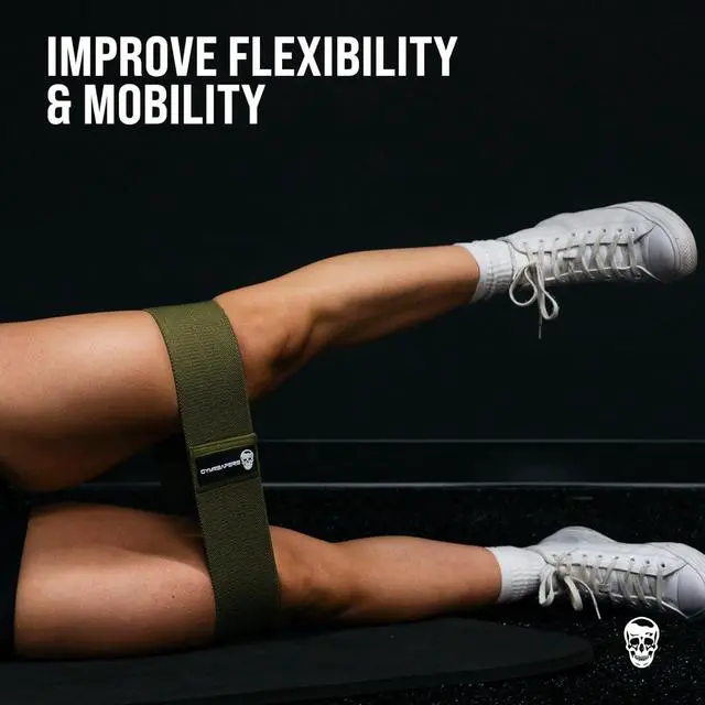 Alt view image 7 of 7 - Hip Bands for Booty Workouts | Non Slip Fabric Band Set with 3 Levels - Resistance Bands for Legs & Hip - for Men & Women