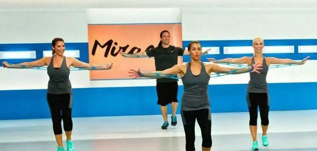 Alt view image 6 of 7 - 7 Ring Stretch Resistance Exercise Band, Miracle Miles Band, Yoga Stretching, Arm, Shoulders Foot, Leg Fitness Home Gym Physical Therapy Band