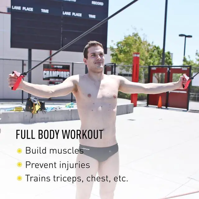 Alt view image 3 of 7 - FINIS Dryland Cords - Swim Resistance Bands for Strength & Flexibility - Simulates Swim Strokes - All Ages