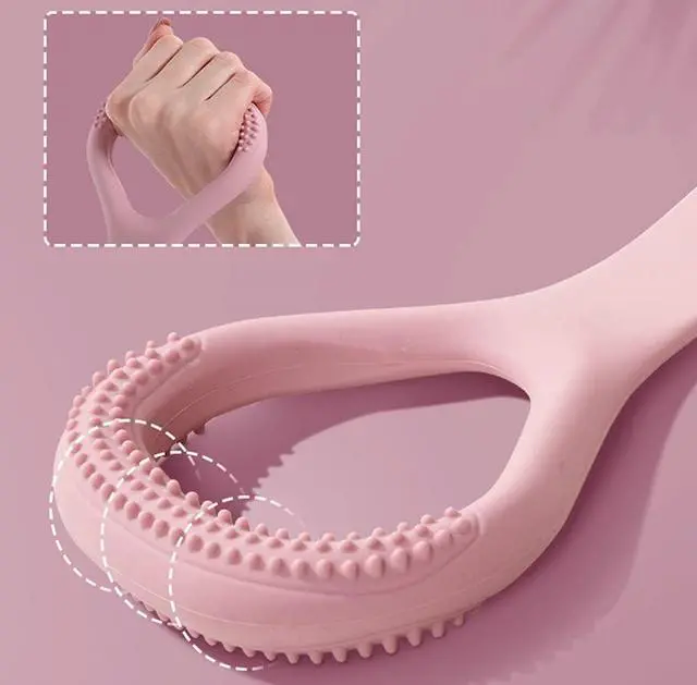 Alt view image 3 of 5 - Resistance Bands,Professional Exercise Bands Long Natural Latex Elastic Bands, Perfect for Strength Training,Physical Therapy,Yoga,Pilates,Stretching