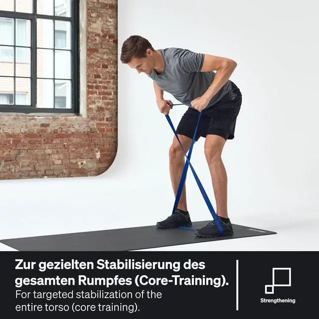 Alt view image 4 of 7 - BLACKROLL - Super Band Set, Long Bands for Working Out, Resistance Bands for Legs and Glutes, Workout Bands for Stretching and Exercise, Booty Bands for Home Gym Equipment