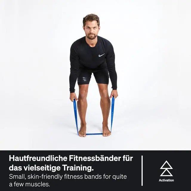 Alt view image 3 of 7 - BLACKROLL - Super Band Set, Long Bands for Working Out, Resistance Bands for Legs and Glutes, Workout Bands for Stretching and Exercise, Booty Bands for Home Gym Equipment