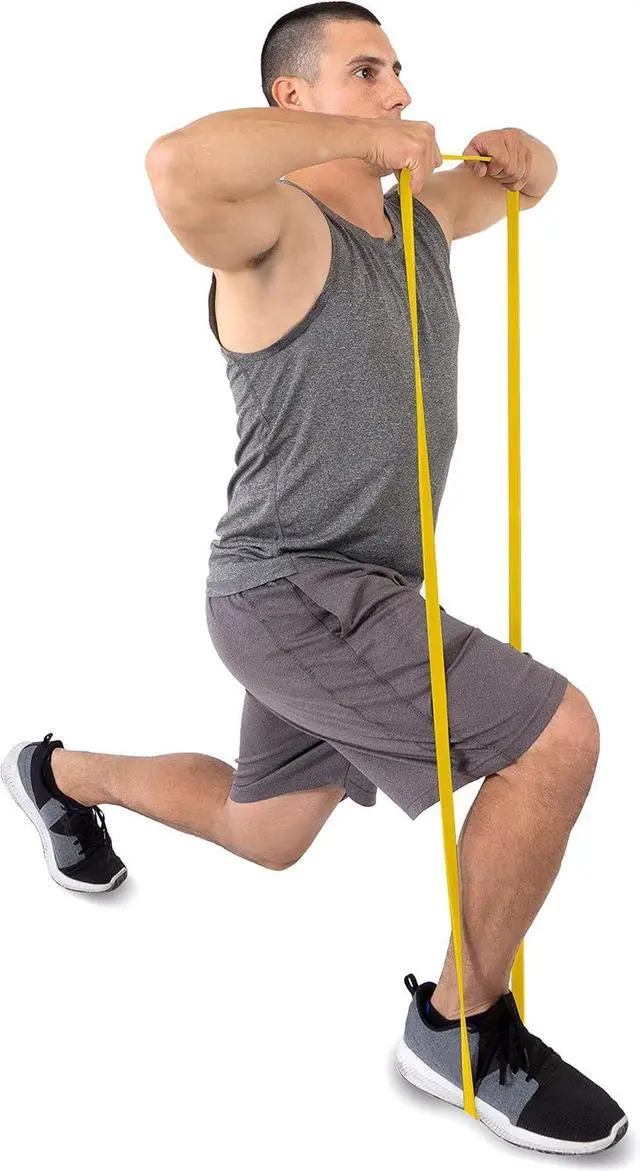 Alt view image 3 of 6 - ProsourceFit Xfit Power Resistance Bands, Heavy Duty 41 Long for Cross-Training, Assisted Pull-Ups, Powerlifting, Mobility, Full Body Workouts and Stretching