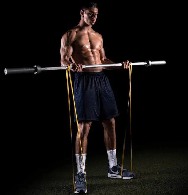 Alt view image 5 of 6 - ProsourceFit Xfit Power Resistance Bands, Heavy Duty 41 Long for Cross-Training, Assisted Pull-Ups, Powerlifting, Mobility, Full Body Workouts and Stretching