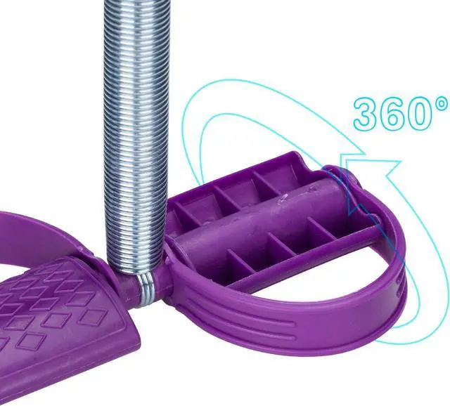 Alt view image 5 of 7 - Elastic Sit Up Pull Rope Pedal Resistance Band Powerful Spring Drawstring Tummy Trimmer Equipment Portable Home Gym with Elastic Bodybuilding Fitness Slimming Training Exercise Bands