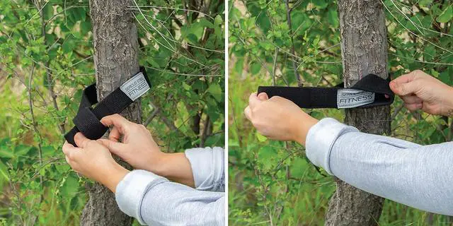 Alt view image 6 of 7 - Serious Steel Fitness Resistance Exercise Band and Resistance Tube Anchors (Strap or Door Anchor)