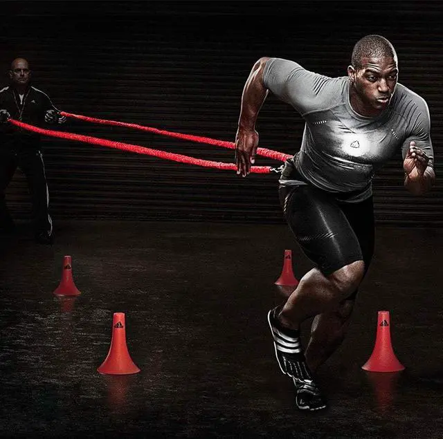 Alt view image 2 of 7 - YNXing Dynamic Resistance Trainer Acceleration Speed Elastic Cord for Resistance Training to Improve Strength, Power, and Agility