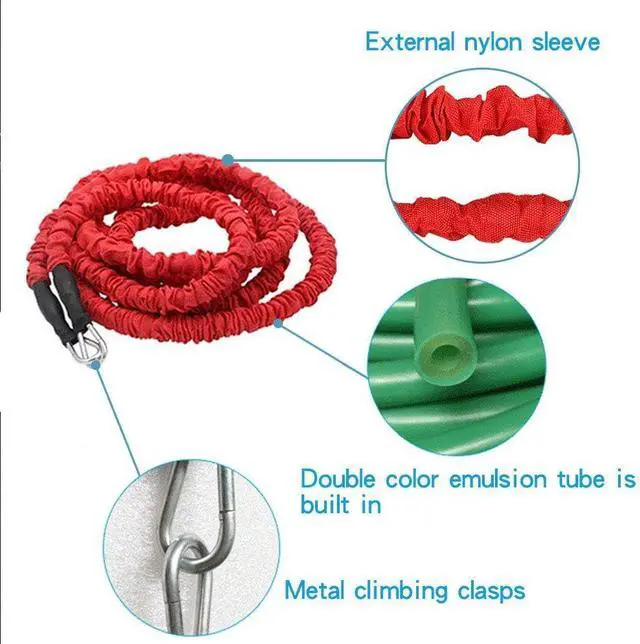 Alt view image 3 of 7 - YNXing Dynamic Resistance Trainer Acceleration Speed Elastic Cord for Resistance Training to Improve Strength, Power, and Agility