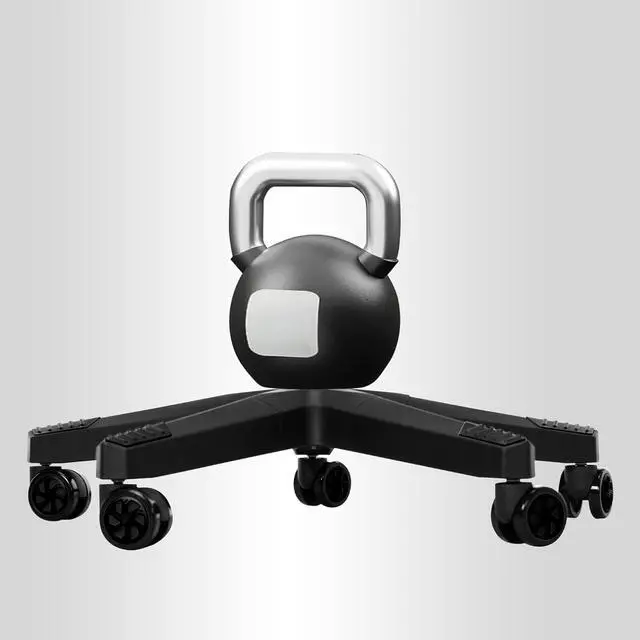 Alt view image 5 of 7 - Frassie 28 Inch Heavy Duty Nylon Gaming Office Chair Base Replacement Part with 5 Casters