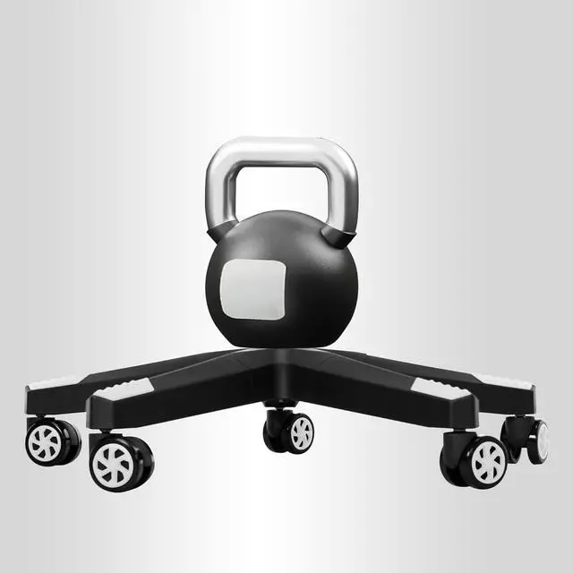 Alt view image 5 of 7 - Frassie 28 Inch Heavy Duty Nylon Gaming Office Chair Base Replacement Part with 5 Casters