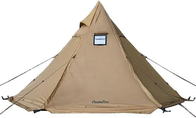 Main image of FIREHIKING Camping Hot Tent 2-4 Person Teepee Tent with Stove Jack for Backpacking Hunting