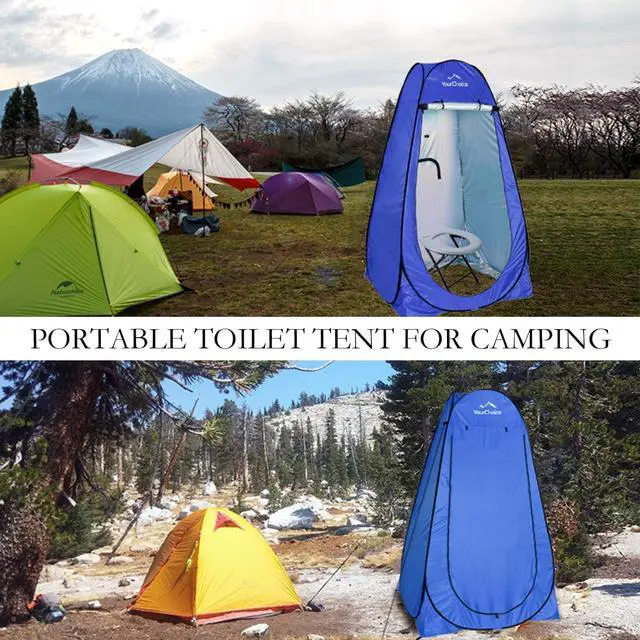 Alt view image 6 of 6 - Your Choice Pop Up Privacy Shower Tent - Portable Changing Tent for Camping, Beach & Hiking - 6.2FT Lightweight with Carry Bag, Quick Setup & Full Coverage