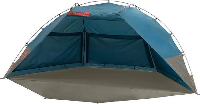 Alt view image 2 of 6 - Kelty Cabana  Beach Cabana with Adjustable Side Walls and Windows, Easy Fast Setup, Sturdy Frame, Shade and Sun Protection, Built to Last