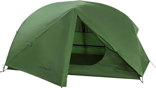 Alt view image 4 of 7 - Clostnature Taurus 2 Person Backpacking Tent - Lightweight Two Person Tent for Backpacking, Easy Set Up Waterproof Camping Tent for Adults, Kids, Scouts, Large Size Outdoor, Hiking Gear