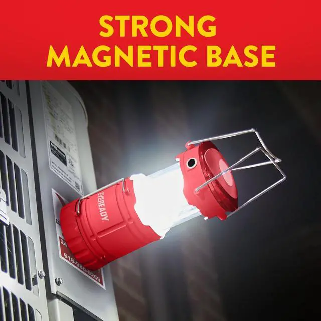 Alt view image 5 of 7 - Eveready LED Camping Lantern 360 PRO (3-Pack), Super Bright Tent Lights, Rugged IPX4 Water Resistant LED Lanterns, 100 Hour Run-time (Batteries Included)