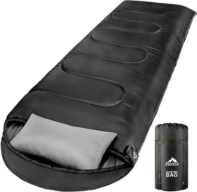 Main image of MEREZA 0 Degree Winter Sleeping Bag for Adults Kids with Pillow, Cold Weather Sleeping Bag for 4 Season Camping Hiking Backpacking Sleeping Bags for Big and Tall