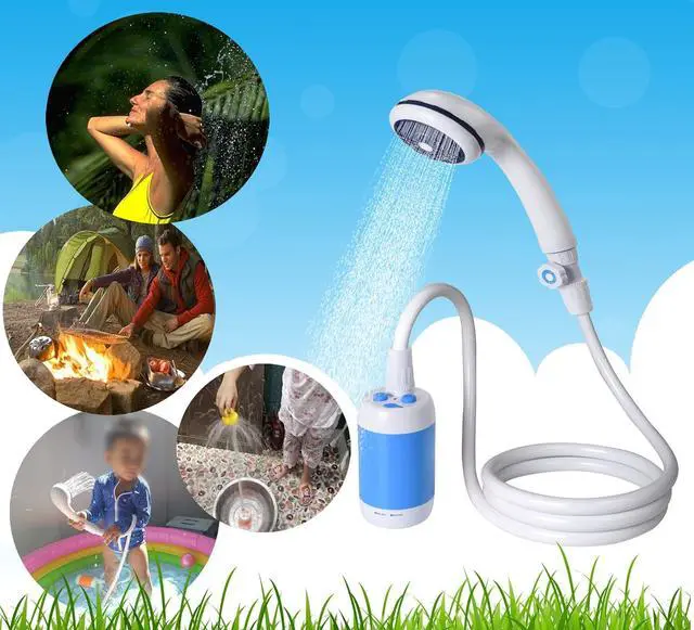 Alt view image 2 of 6 - Iron Hammer Portable Shower Camp Shower Rechargeable Shower Camping Shower pet Shower