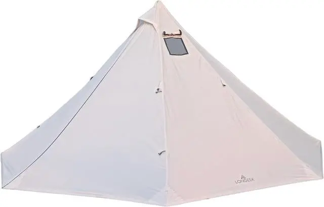 Main image of Longeek 2-4 Person Camping Tent 4 Seasons Backpacking Ultralight Easy Up Hot Teepee
