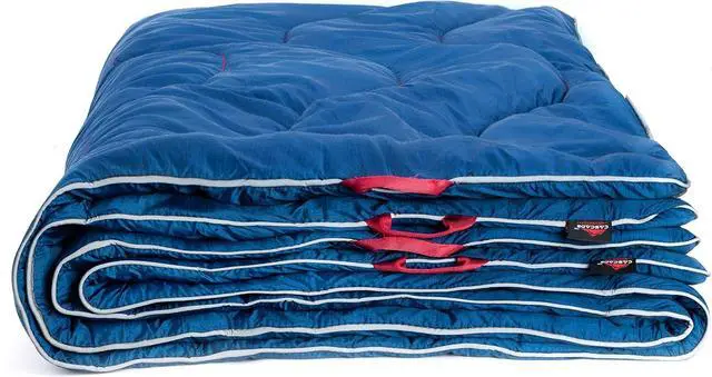 Alt view image 6 of 7 - Cascade Mountain Tech Camping Blanket - Lightweight Outdoor Blanket for Camping, Picnics, Concerts, and Travel - 72" x 48"