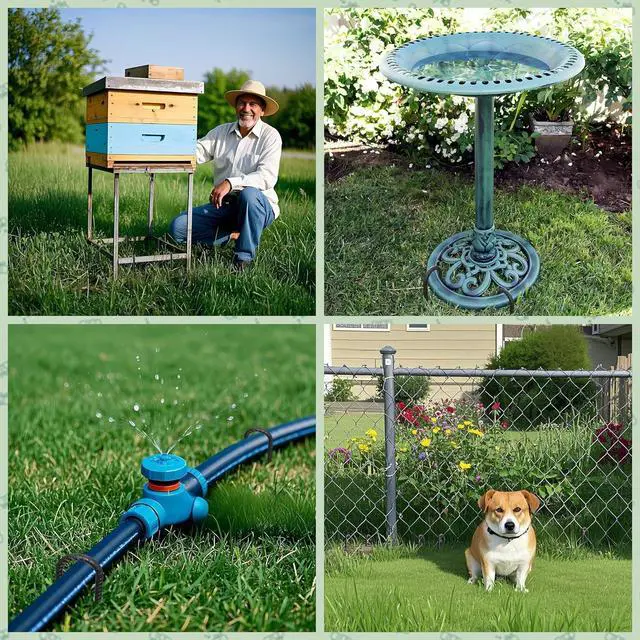 Alt view image 6 of 6 - VVOKGO Rebar Stakes 16 Inches J Hook Heavy Duty Chain Link Fence Stakes, 16 Pcs Metal Long Tent Spikes Ground Anchors for Wire Fencing, Dogs Digging, Camping Tents, Swings, Greenhouse, Black