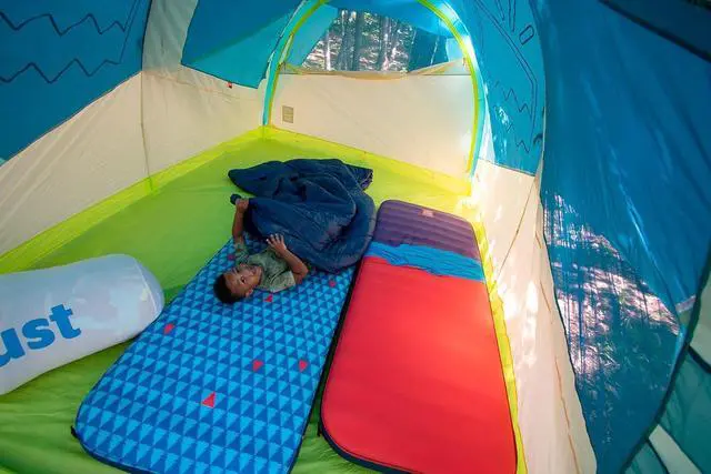 Alt view image 3 of 3 - ust fillmatic self Inflating Sleeping pad with Foam Mattress, Reversible Inflation/deflation Valve and Carry Bag for Tent, Truck, Backyard Camping and Outdoors