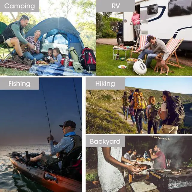 Alt view image 5 of 5 - CONPEX Camping Light, 10000 Lumens Super Bright Range 50 Ft * 50 Ft Meet 4-6 Tent Lighting, Outdoor Telescopic Camping Lights Campsite Camp Area Light Pole