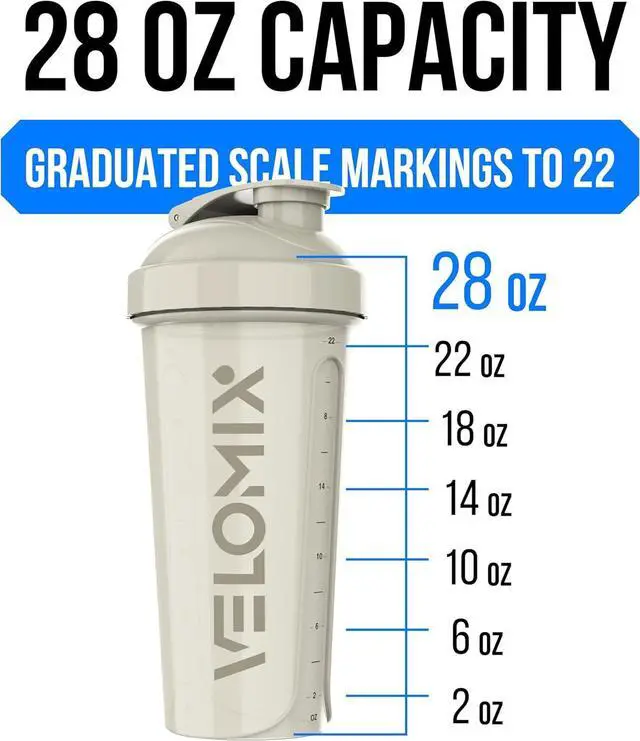 Alt view image 4 of 6 - -6 PACK- 28 oz Protein Shaker Bottle for Protein Mixes - 6x Wire Whisk | Leak Proof Shaker Cups for Protein Shakes | Protein Shaker Bottle Pack | Protein Shake Cup (Earth Tones Collection)