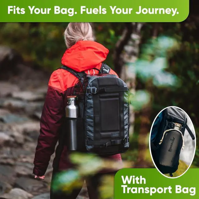 Alt view image 7 of 7 - Blockhütte Vacuum Insulated Stainless Steel Water Bottle I 17 oz I Wide Mouth Metal Bottle for hot and cold drinks I BPA-Free I perfect for Travel, School I Kids, Adults, Water Canteen, Sports, flask