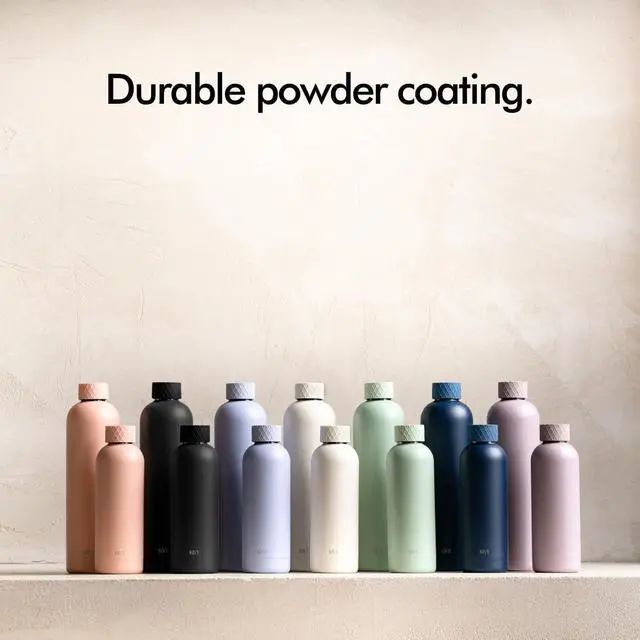 Alt view image 6 of 7 - KIVY Insulated Water Bottle (Dark Blue, 33.8 Ounces)