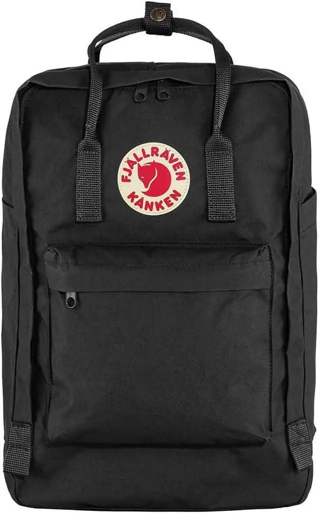 Alt view image 4 of 5 - Fjallraven Kanken Laptop 17" Backpack, Black