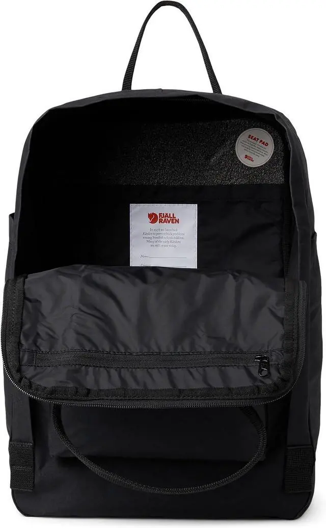 Alt view image 3 of 5 - Fjallraven Kanken Laptop 17" Backpack, Black