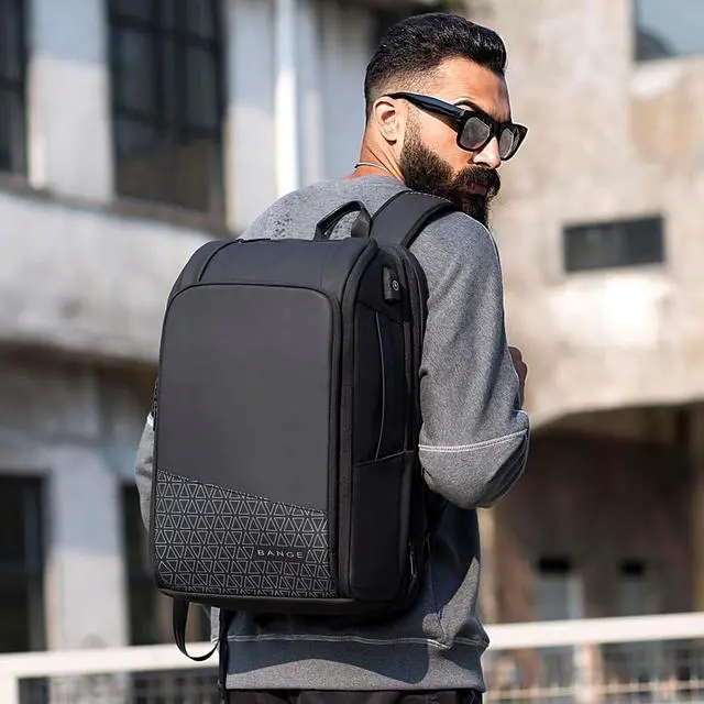 Alt view image 2 of 4 - BANGE Travel Backpacks,Weekender Carry On Backpack, Waterproof Men's Business Laptop Backpack for 15.6inch